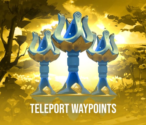 Teleport Waypoints Unlock